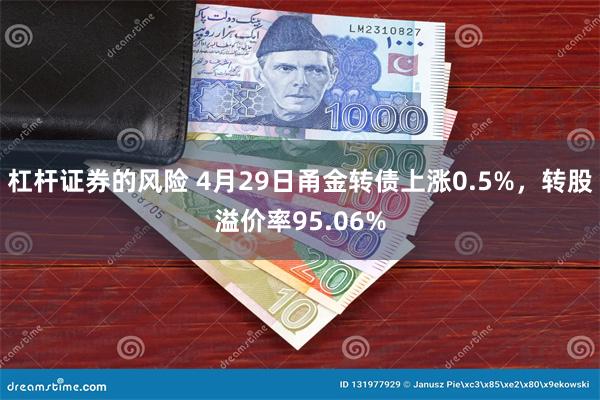 杠杆证券的风险 4月29日甬金转债上涨0.5%，转股溢价率95.06%